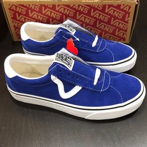 vans sport suede blue